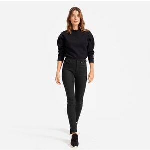 Everlane Jeans NWT The High-Rise Skinny in Black Size 28 Ankle NWT Womens Denim